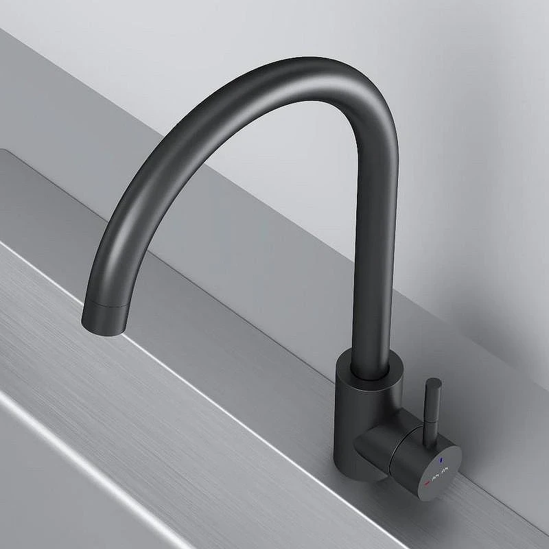 Смеситель для кухни AM.PM X-Joy S F85B07122 Черный матовый