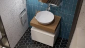 Тумба Velvex Unique Unit 60 tpUNI.60.H40.Y.VY-211 подвесная Белая матовая