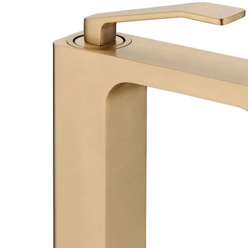 Смеситель для раковины Grocenberg GB2090MG Золото матовое