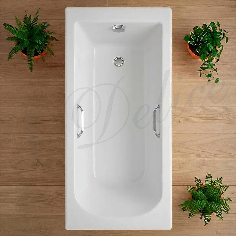 Ванна из искусственного камня Delice Scandi 170х70 DLR330025R-G цвет Белый
