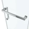 Душевой уголок Azario Ванкувер 120х90 AZ-NKF1131L/R-12090-CH-CL профиль Хром стекло прозрачное