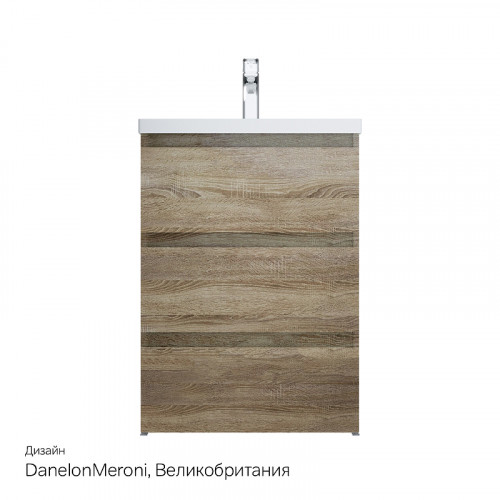 Тумба под раковину AM.PM Gem S 60 M91FSX0602OF Светлый дуб МДФ / ЛДСП
