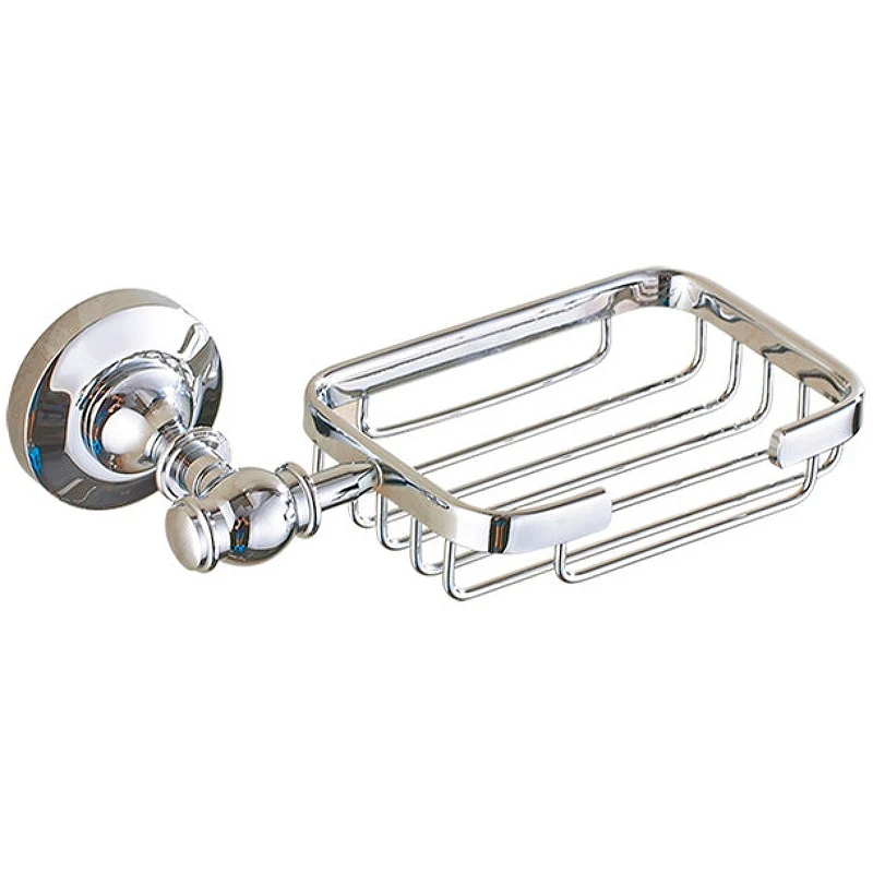 Мыльница CeramaLux Bianco 52005 Хром