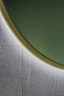 Зеркало Art&Max Asti 80 AM-Ast-800-DS-FNC-Gold с подсветкой цвет Золото с бесконтактным выключателем