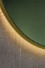 Зеркало Art&Max Asti 80 AM-Ast-800-DS-FNC-Gold с подсветкой цвет Золото с бесконтактным выключателем