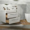 Тумба под раковину Velvex Jill 80 tp.JIL.9595.80.2Y подвесная цвет Белый матовый