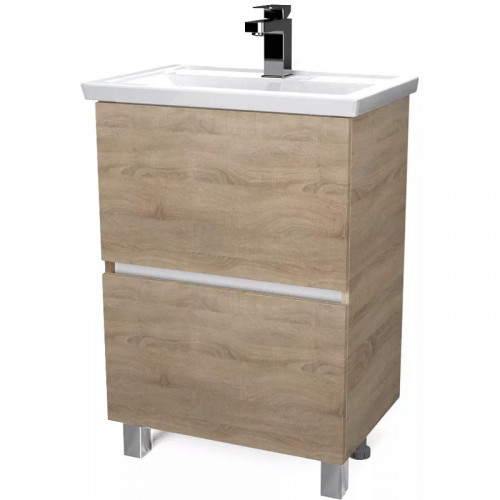 Тумба под раковину 1MarKa Aris 70 У76061 Дуб сонома МДФ / ЛДСП