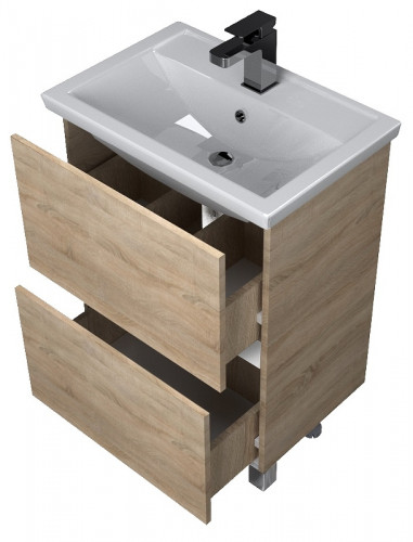 Тумба под раковину 1MarKa Aris 70 У76061 Дуб сонома МДФ / ЛДСП
