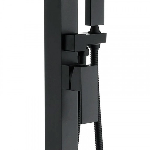 Смеситель для ванны Grocenberg GB800BL Черный матовый