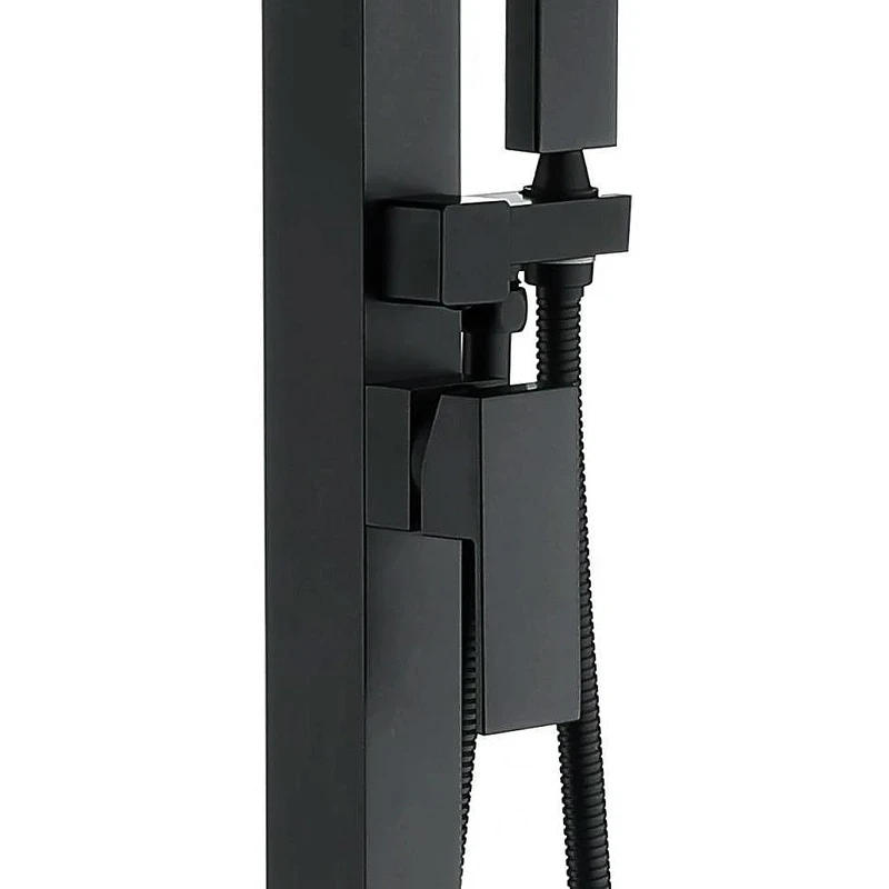 Смеситель для ванны Grocenberg GB800BL Черный матовый