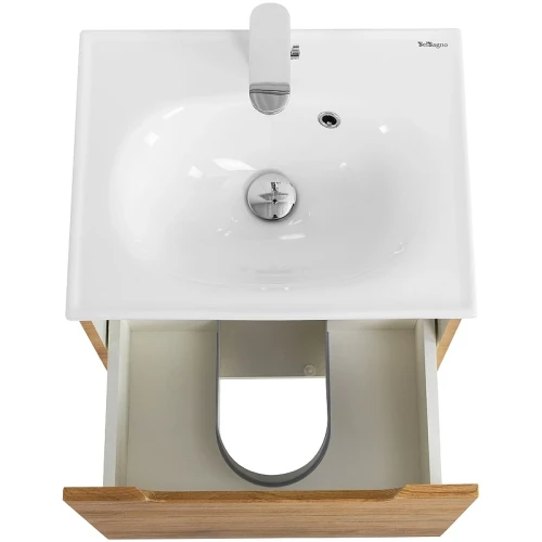 Тумба под раковину BelBagno Etna 50 ETNA-500-1C-SO-RN-P подвесная Rovere Nature МДФ / ЛДСП