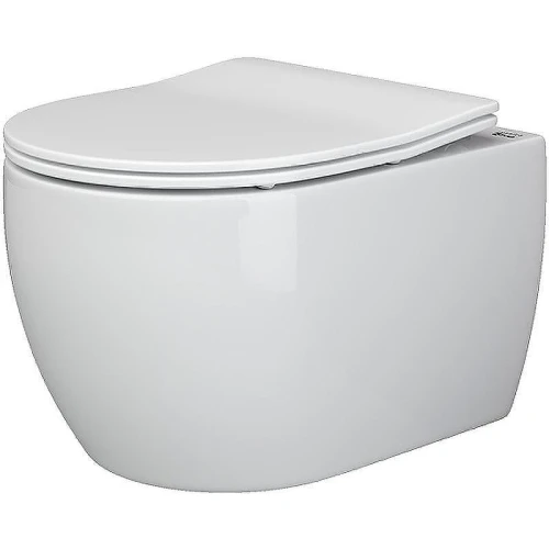 Унитаз с инсталляцией Ceramicanova Play CN3001 + Viega Prevista Dry 8524.14 792596 с сиденьем Микролифт и клавишей смыва Хром