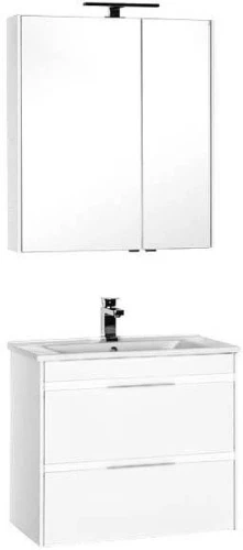Зеркальный шкаф Aquanet Тулон 75 L 183392 Белый