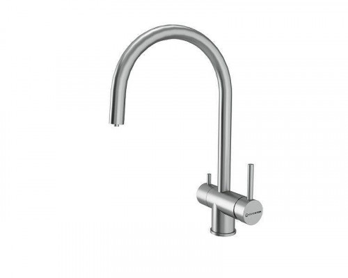 Смеситель для кухни KUCHENSTERN DRIM-F 402SS40 цвет Нержавеющая сталь