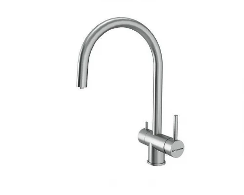 Смеситель для кухни KUCHENSTERN DRIM-F 402SS40 цвет Нержавеющая сталь