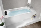 Акриловая ванна Roca BeCool 170x80 ZRU9302852 без гидромассажа, с каркасом ZRU9302853