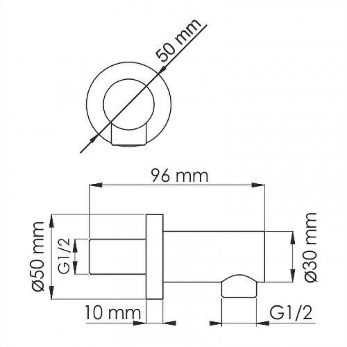 Смеситель для ванны WasserKRAFT A1361.049.111.113.053 цвет Темная бронза