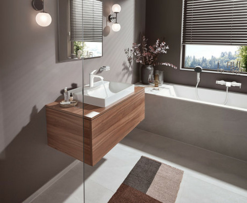Смеситель для раковины Hansgrohe Vivenis 75010700 Белый матовый латунь