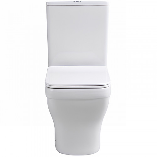 Унитаз компакт Aquatek Амадео AQ2914-00 Белый с бачком и сиденьем Микролифт фарфор напольный
