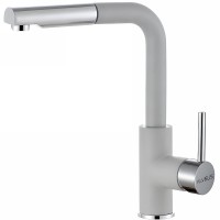 Смеситель для кухни Alveus Siros-P G81 Concrete 1129044 Бетон нержавеющая сталь