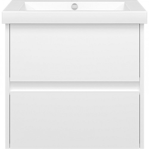 Тумба с раковиной Misty Алиса 58 УТ000011218 подвесная Белая