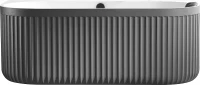 Ванна из искусственного камня AltroBagno Fabiana 170x80 090210 цвет Серый цемент Белый
