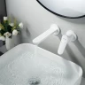 Смеситель для раковины Shevanik S43C S4341C цвет Белый матовый