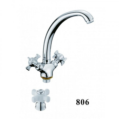 Смеситель для кухни D-Lin D156806 цвет  Хром