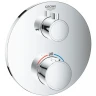 Смеситель для душа Grohe Grohtherm 24077000 с термостатом Хром латунь встраиваемый