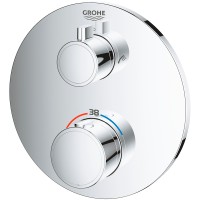 Смеситель для душа Grohe Grohtherm 24077000 с термостатом Хром латунь встраиваемый