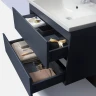 Тумба с раковиной Orans BC-4023-800 4023800З Матовый графитовый МДФ / ЛДСП