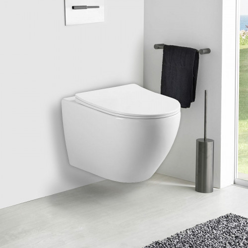 Унитаз Vincea Esse VT1-211 подвесной с сиденьем Микролифт фарфор подвесной