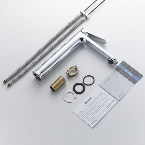 Смеситель для раковины Shevanik S43 S4311 цвет Хром