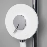 Душевая система WasserKRAFT A185.067.059.WM Белая матовая латунь на стену