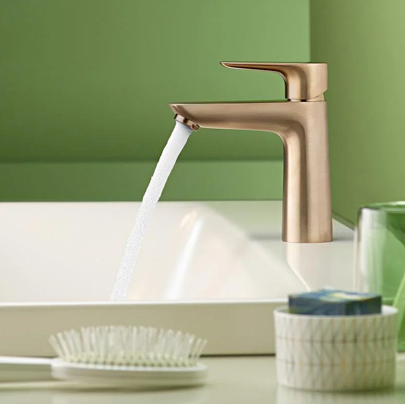 Смеситель для раковины Hansgrohe Talis E 71712140 Шлифованная бронза латунь