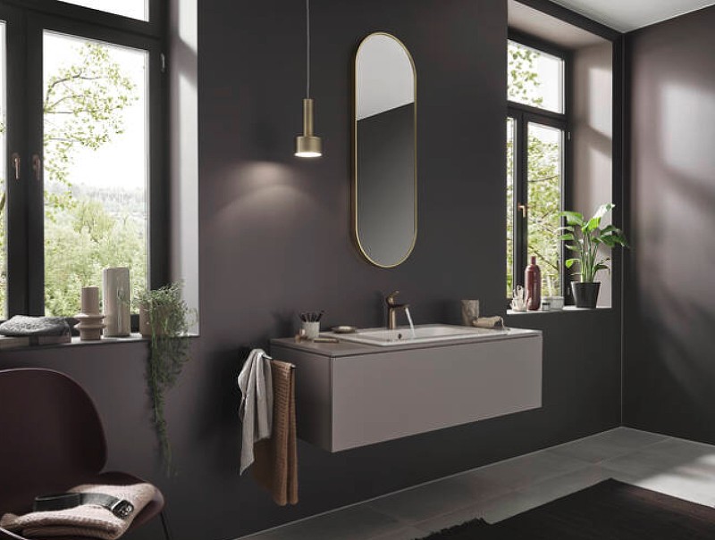 Смеситель для раковины Hansgrohe Talis E 71712140 Шлифованная бронза латунь