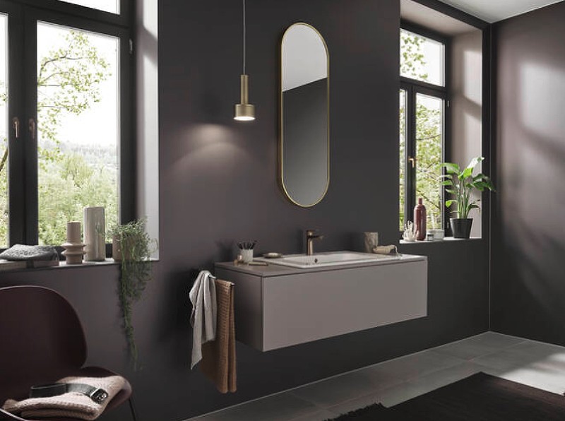 Смеситель для раковины Hansgrohe Talis E 71712140 Шлифованная бронза латунь