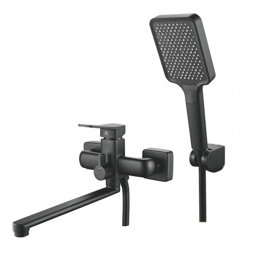 Смеситель для ванны Shevanik S9902H универсальный цвет Черный