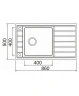 Кухонная мойка Seaman Eco Roma 86 R SMR-8650AKR цвет Нержавеющая сталь