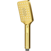 Ручной душ WasserKRAFT Aisch A201 Золото матовое пластик