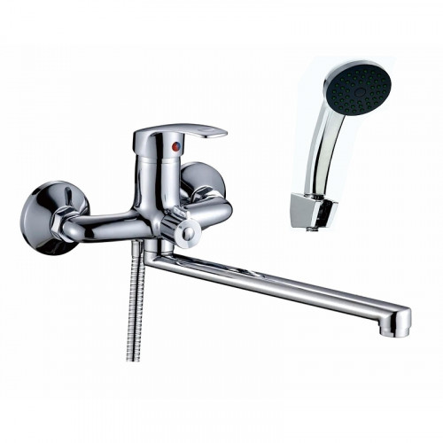 Смеситель для ванны D-Lin D146301 универсальный цвет Хром