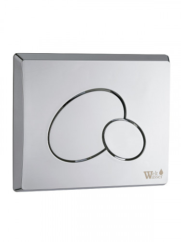 Инсталляция WeltWasser Marberg 410 RD CR 10000008207 с клавишей смыва цвет Хром