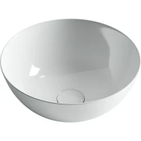 Раковина-чаша Ceramicanova Element 35 CN6002 Белая фаянс накладная