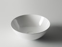 Раковина-чаша Ceramicanova Element 35 CN6002 Белая фаянс накладная