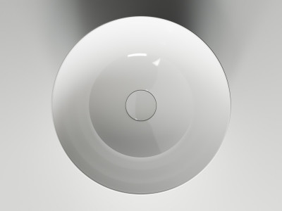 Раковина-чаша Ceramicanova Element 35 CN6002 Белая фаянс накладная