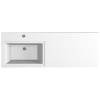 Раковина Stella Polar Мадлен 120 L SP-00000026 с местом под стиральную машину Белая