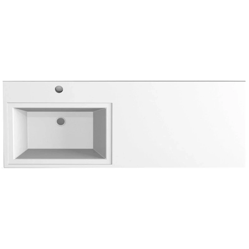 Раковина Stella Polar Мадлен 120 L SP-00000026 с местом под стиральную машину Белая