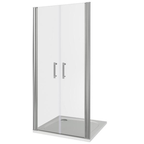 Душевая дверь Good Door Mokka SD-100-C-WE 100 профиль Алюминий белый стекло прозрачное