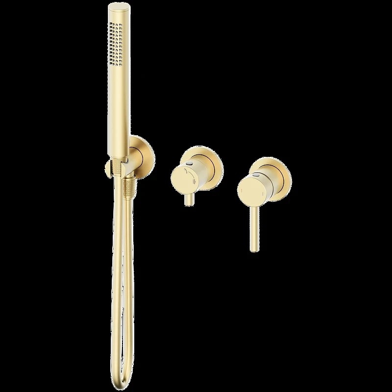 Смеситель для душа Wonzon & Woghand Stick WW-838017-BG цвет Брашированное золото