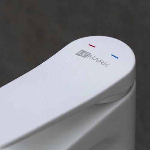 Смеситель для раковины Lemark Bronx LM3706MW цвет Белый матовый